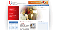 Desktop Screenshot of paedcardiology-hk.org